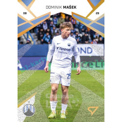 2024/25 Sportzoo Chance Liga 2. série #285 Dominik Mašek Gold Glitter xx/25