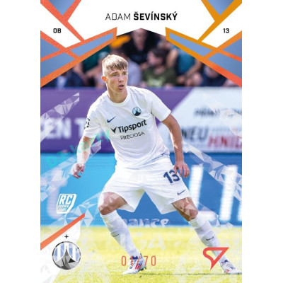 2024/25 Sportzoo Chance Liga 2. série #288 Adam Ševínský Copper Diamond xx/70