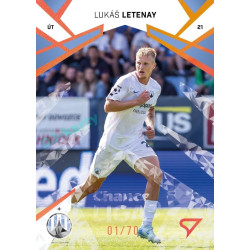 2024/25 Sportzoo Chance Liga 2. série #291 Lukáš Letenay Copper Diamond xx/70