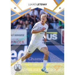 2024/25 Sportzoo Chance Liga 2. série #291 Lukáš Letenay Gold Glitter xx/25