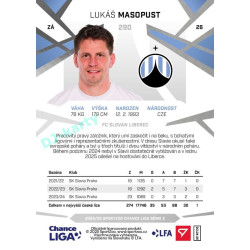 2024/25 Sportzoo Chance Liga 2. série #290 Lukáš Masopust