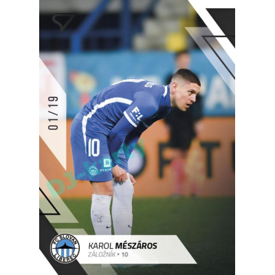 2022/23 Sportzoo Fortuna Liga 2. série #300 Karol Mészáros Black xx/19