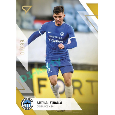 2022/23 Sportzoo Fortuna Liga 2. série #296 Michal Fukala Gold xx/99