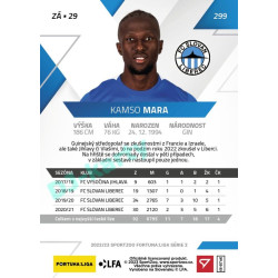 2022/23 Sportzoo Fortuna Liga 2. série #299 Kamso Mara