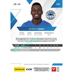 2022/23 Sportzoo Fortuna Liga 2. série #298 Ahmad Ghali