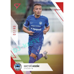 2022/23 Sportzoo Fortuna Liga 2. série #303 Matyáš Kozák Red xx/49