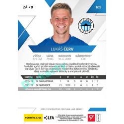 2022/23 Sportzoo Fortuna Liga 1. série #109 Lukáš Červ PROMO
