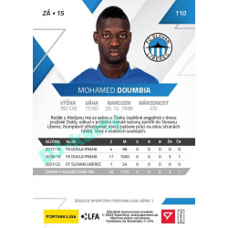 2022/23 Sportzoo Fortuna Liga 1. série #110 Mohamed Doumbia
