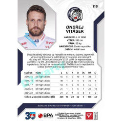2022/23 Sportzoo ELH 1. série #116 Ondřej Vitásek