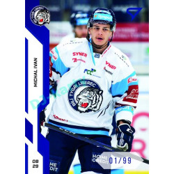 2022/23 Sportzoo ELH 2. série #302 Michal Ivan Blue xx/99