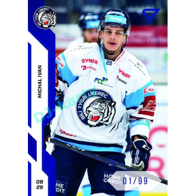 2022/23 Sportzoo ELH 2. série #302 Michal Ivan Blue xx/99