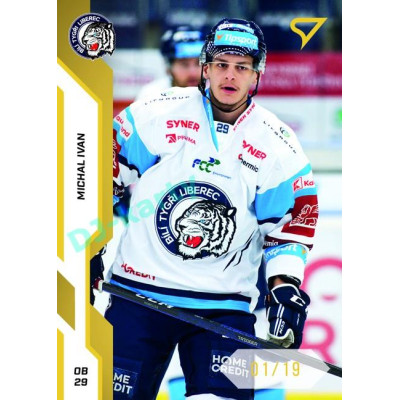 2022/23 Sportzoo ELH 2. série #302 Michal Ivan Gold xx/19