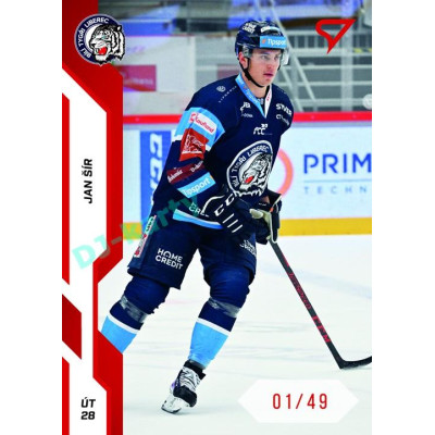 2022/23 Sportzoo ELH 2. série #307 Jan Šír Red xx/49