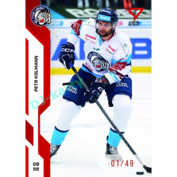 2022/23 Sportzoo ELH 2. série #303 Petr Kolmann Red xx/49