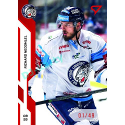 2022/23 Sportzoo ELH 2. série #304 Richard Nedomlel Red xx/49