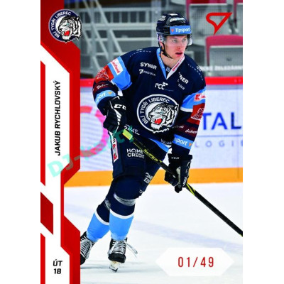 2022/23 Sportzoo ELH 2. série #306 Jakub Rychlovský Red xx/49