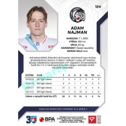 2022/23 Sportzoo ELH 1. série #124 Adam Najman