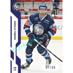 2022/23 Sportzoo ELH 1. série #116 Ondřej Vitásek Blue xx/99