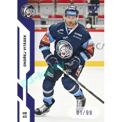 2022/23 Sportzoo ELH 1. série #116 Ondřej Vitásek Blue xx/99