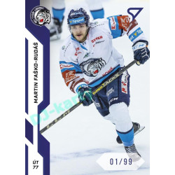 2022/23 Sportzoo ELH 1. série #119 Martin Faško-Rudáš Blue xx/99
