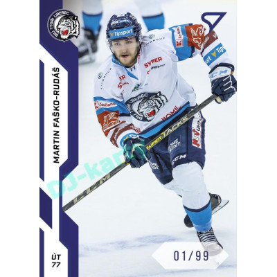 2022/23 Sportzoo ELH 1. série #119 Martin Faško-Rudáš Blue xx/99