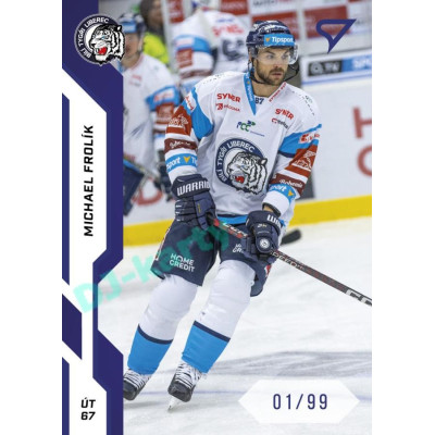 2022/23 Sportzoo ELH 1. série #122 Michael Frolík Blue xx/99