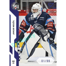 2022/23 Sportzoo ELH 1. série #110 Jakub Neužil Blue xx/99