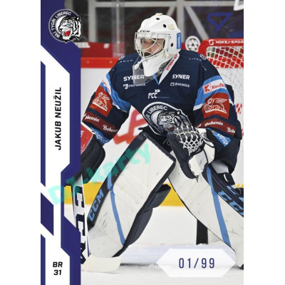 2022/23 Sportzoo ELH 1. série #110 Jakub Neužil Blue xx/99