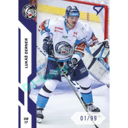 2022/23 Sportzoo ELH 1. série #112 Lukáš Derner Blue xx/99