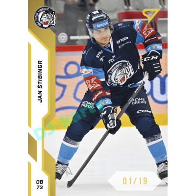 2022/23 Sportzoo ELH 1. série #115 Jan Štibingr Gold xx/19