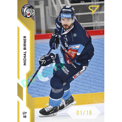 2022/23 Sportzoo ELH 1. série #117 Michal Birner Gold xx/19