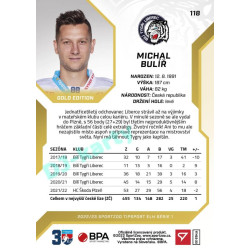 2022/23 Sportzoo ELH 1. série #118 Michal Bulíř Gold xx/19