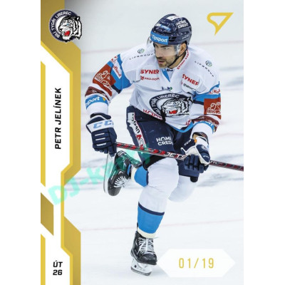 2022/23 Sportzoo ELH 1. série #123 Petr Jelínek Gold xx/19