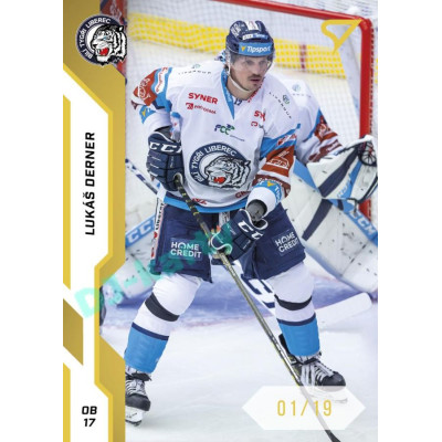 2022/23 Sportzoo ELH 1. série #112 Lukáš Derner Gold xx/19