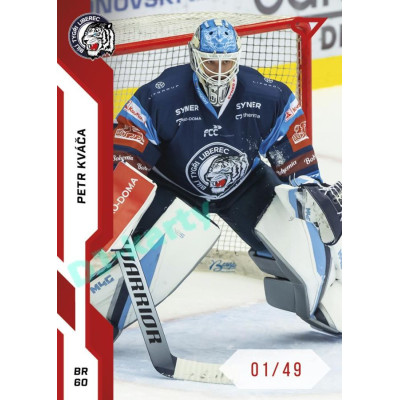 2022/23 Sportzoo ELH 1. série #109 Petr Kváča Red xx/49