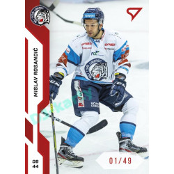 2022/23 Sportzoo ELH 1. série #114 Mislav Rosandič Red xx/49
