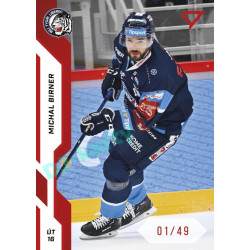 2022/23 Sportzoo ELH 1. série #117 Michal Birner Red xx/49