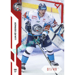 2022/23 Sportzoo ELH 1. série #112 Lukáš Derner Red xx/49