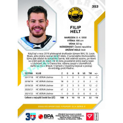 2022/23 Sportzoo ELH 2. série #353 Filip Helt