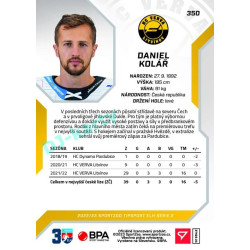 2022/23 Sportzoo ELH 2. série #350 Daniel Kolář