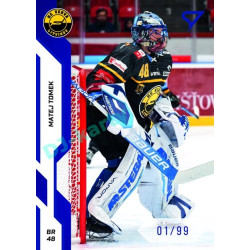 2022/23 Sportzoo ELH 2. série #348 Matej Tomek Blue xx/99