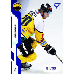 2022/23 Sportzoo ELH 2. série #351 Josh Wesley Blue xx/99