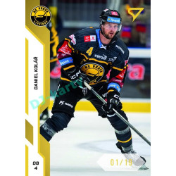 2022/23 Sportzoo ELH 2. série #350 Daniel Kolář Gold xx/19