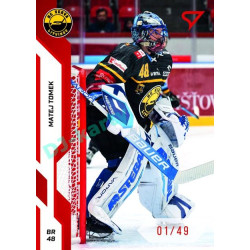 2022/23 Sportzoo ELH 2. série #348 Matej Tomek Red xx/49