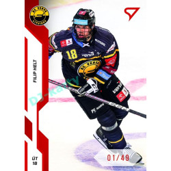 2022/23 Sportzoo ELH 2. série #353 Filip Helt Red xx/49