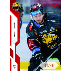 2022/23 Sportzoo ELH 2. série #354 Pawel Zygmunt Red xx/49