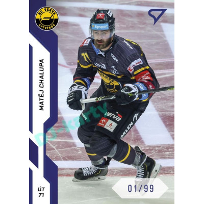 2022/23 Sportzoo ELH 1. série #229 Matěj Chalupa Blue xx/99