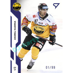 2022/23 Sportzoo ELH 1. série #230 Andrej Kudrna Blue xx/99