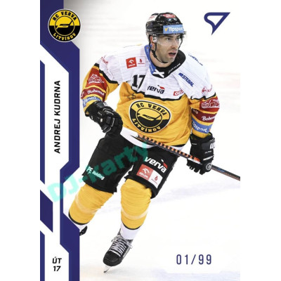 2022/23 Sportzoo ELH 1. série #230 Andrej Kudrna Blue xx/99