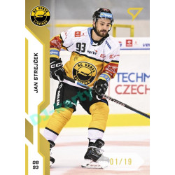 2022/23 Sportzoo ELH 1. série #221 Jan Strejček Gold xx/19
